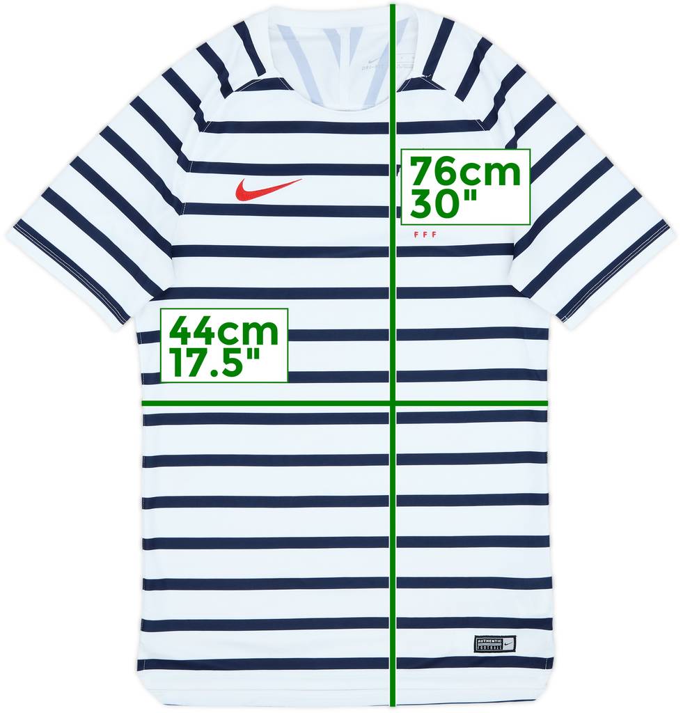 2018-19 France Nike Training Shirt - 9/10 - (S)