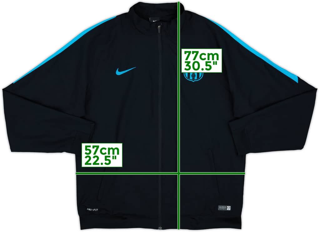 2015-16 Barcelona Nike Track Jacket - 9/10 - (XL)