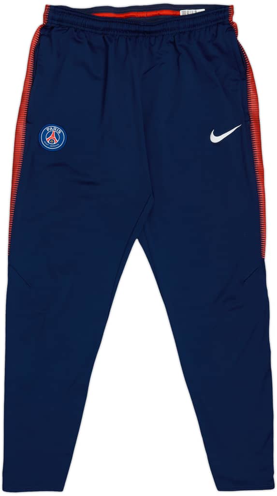 2017-18 Paris Saint-Germain Nike Track Pants/Bottoms - 8/10 - (M)