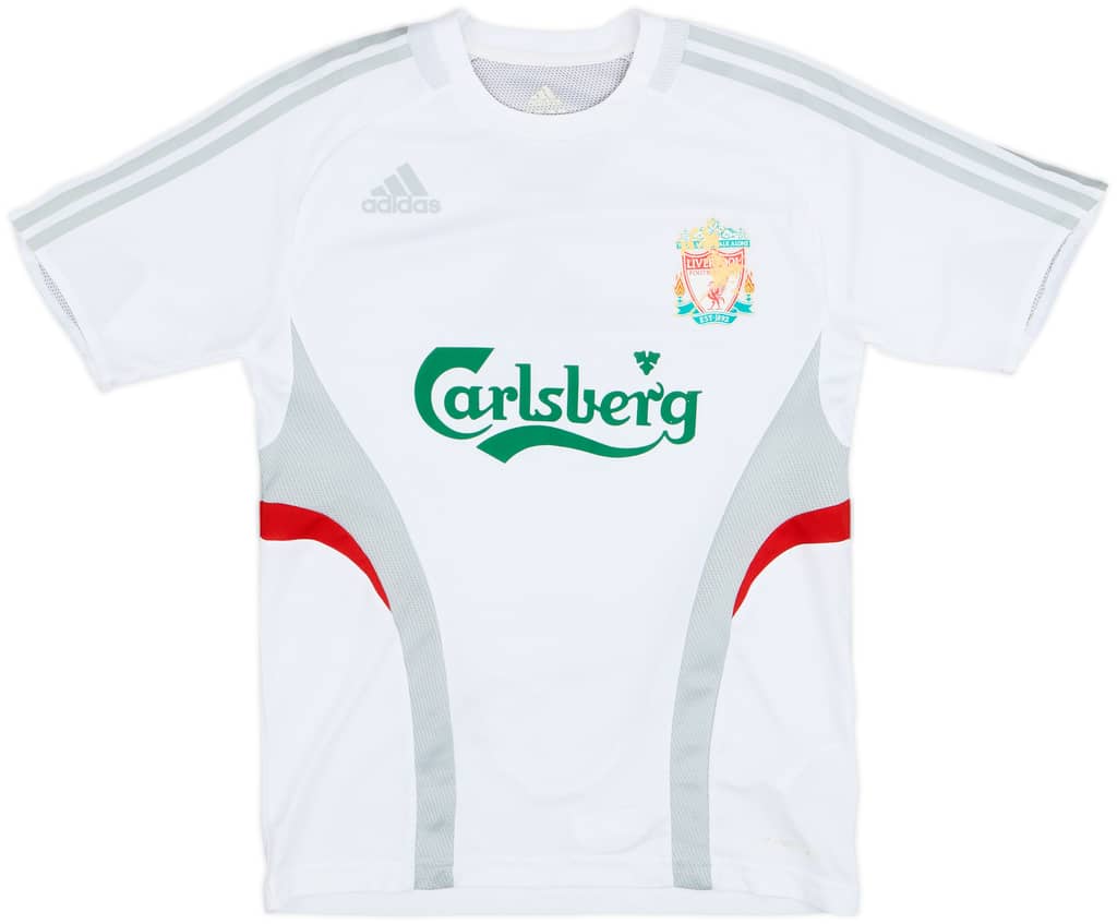 2009-10 Liverpool adidas Training Shirt - 5/10 - (M)