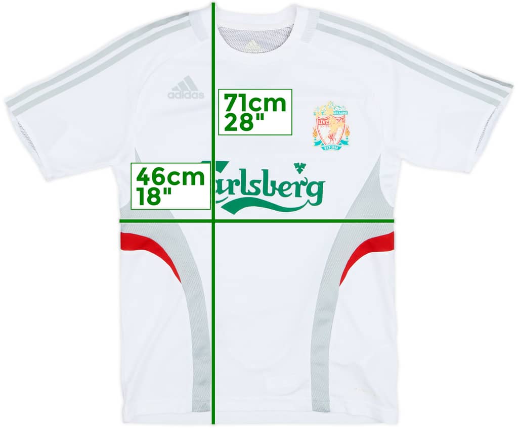 2009-10 Liverpool adidas Training Shirt - 5/10 - (M)