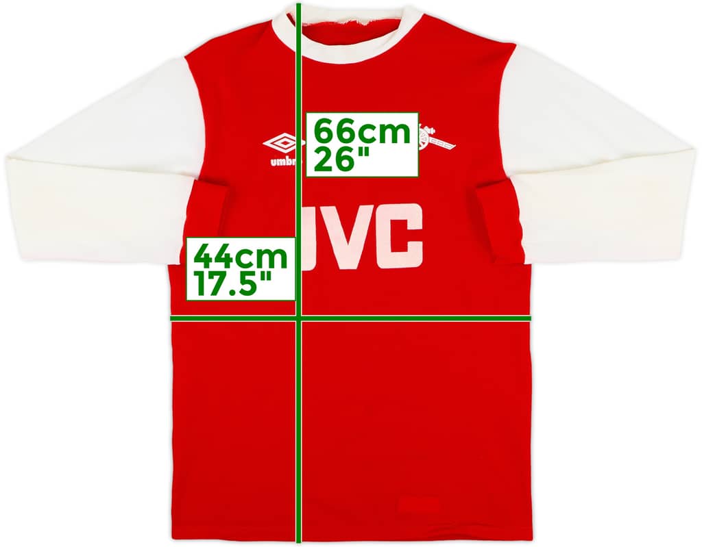 1978-81 Arsenal Home L/S Shirt - 9/10 - (S)
