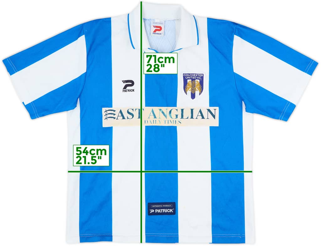 1999-00 Colchester United Home Shirt - 7/10 - (M)