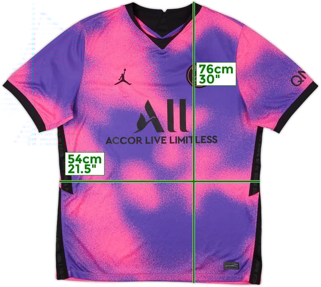 2020-21 Paris Saint-Germain Fourth Shirt - 10/10 - (L)