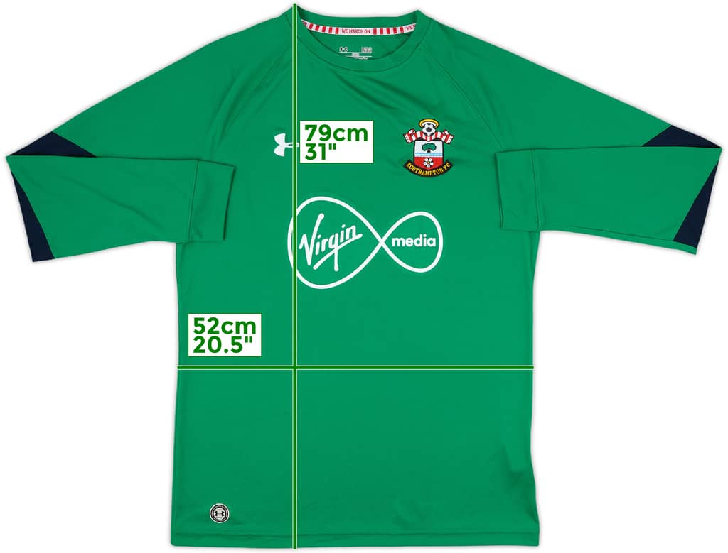 2016-17 Southampton GK Shirt - 9/10 - (L)