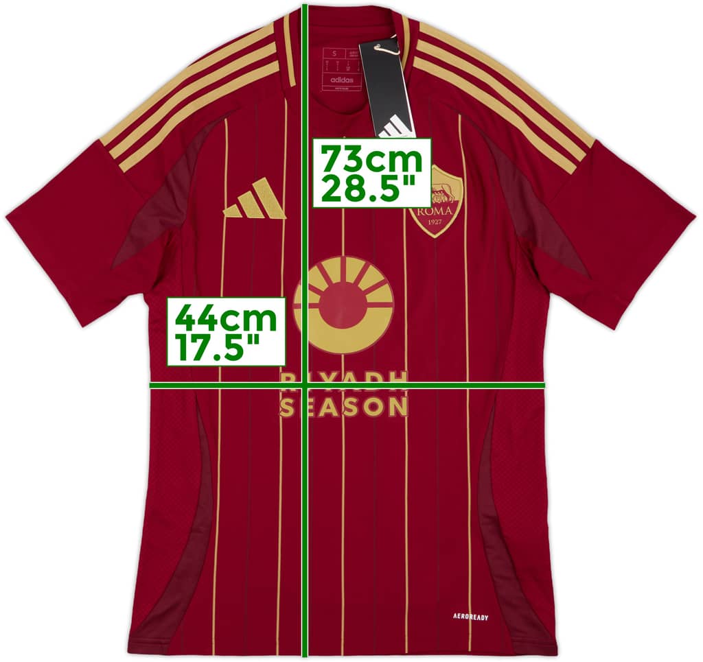 2024-25 Roma Home Shirt (S)