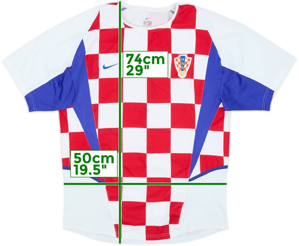 2002-04 Croatia Home Shirt - 6/10 - (M)