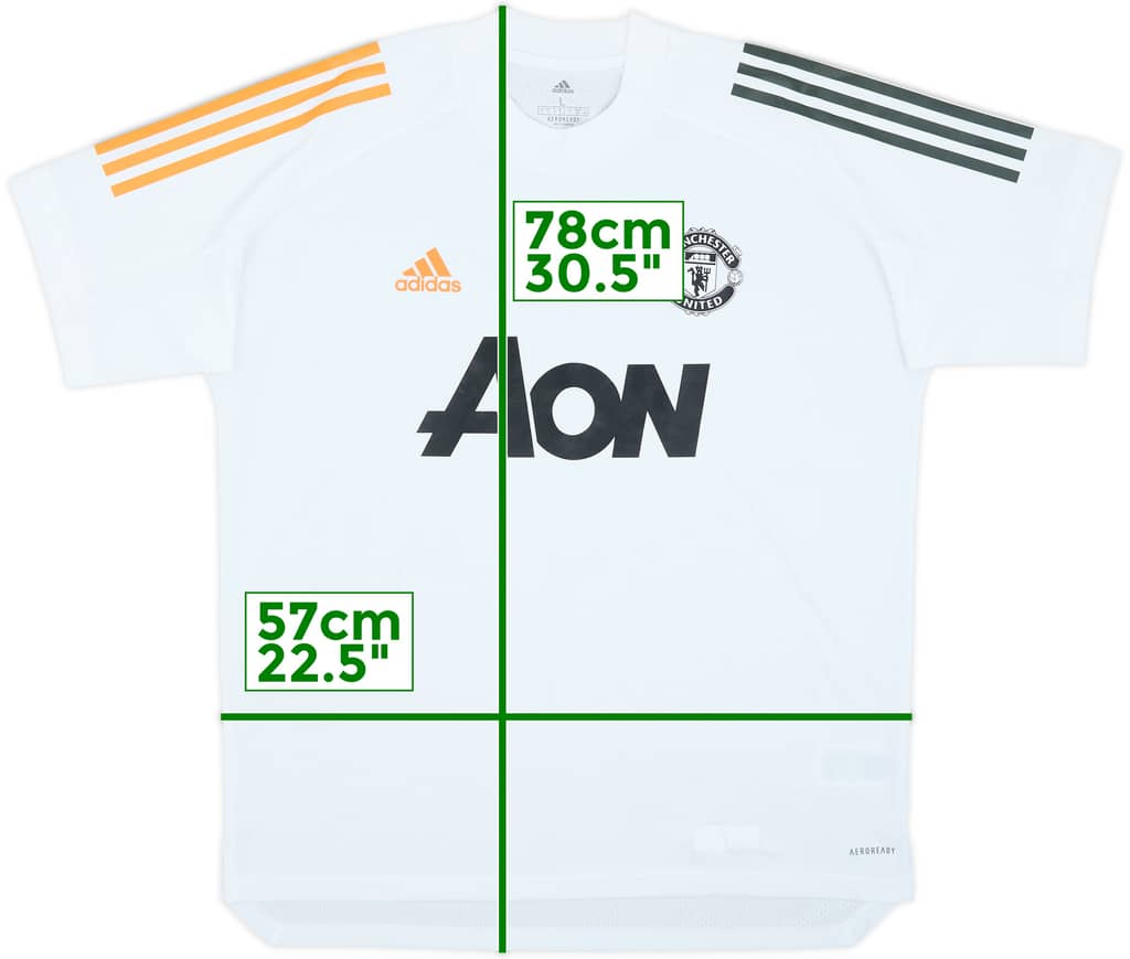 2020-21 Manchester United adidas Training Shirt - 8/10 - (L)