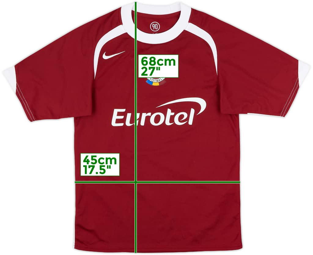2004-05 Sparta Prague Home Shirt - 8/10 - (XS)