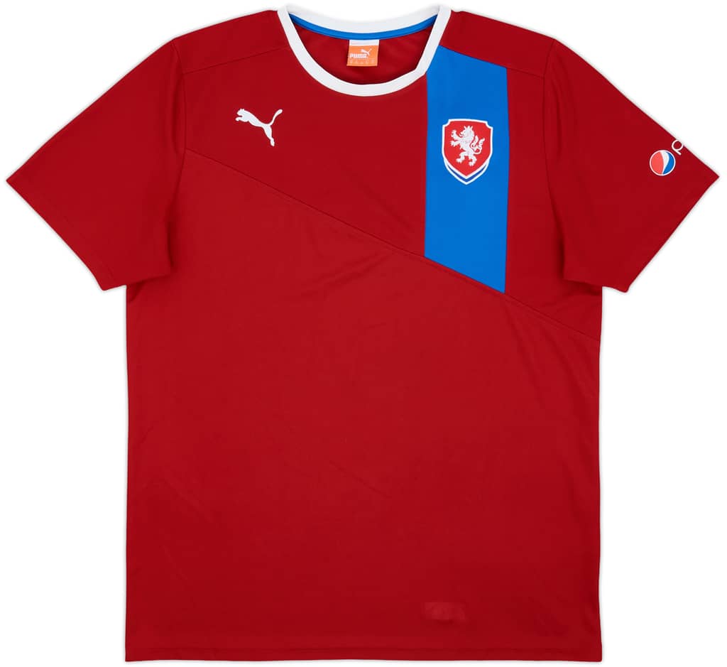 2012-13 Czech Republic Home Shirt - 8/10 - (XL)