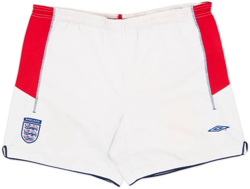 2001-03 England Home Shorts - 5/10 - (XL)