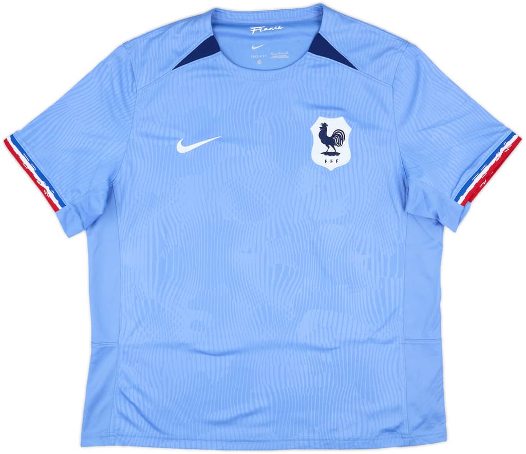 2023-24 France Women's Home Shirt - 10/10 - (Women's XL)