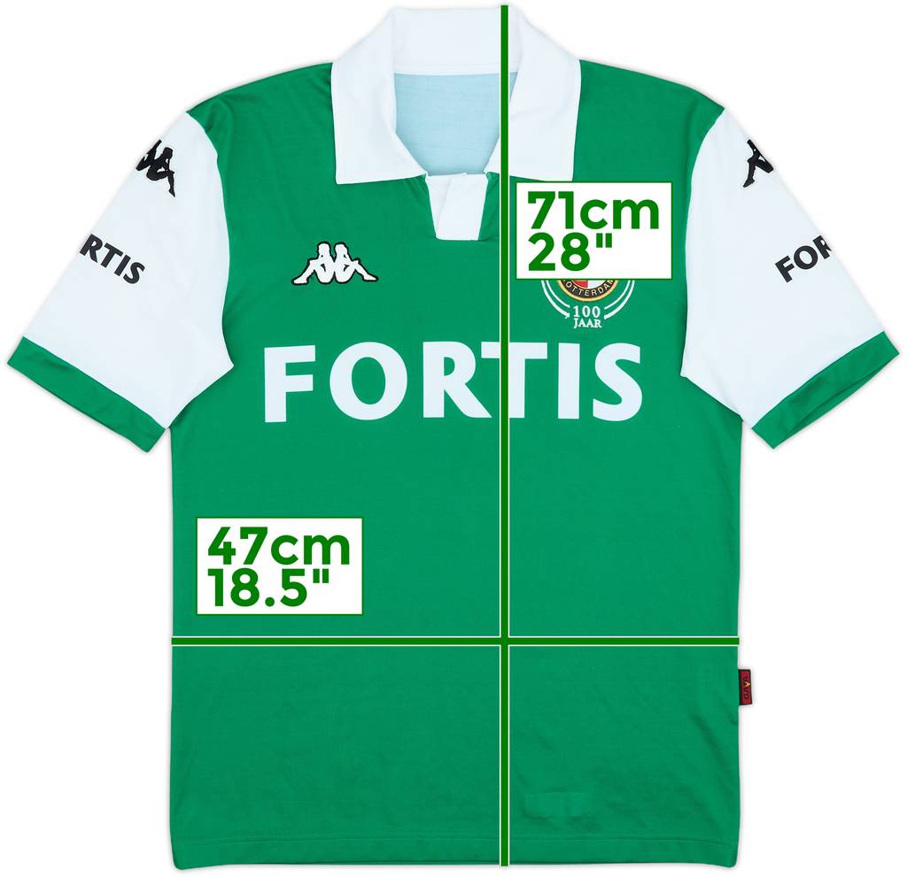 2008-09 Feyenoord Centenary Away Shirt - 8/10 - (XL.Boys)