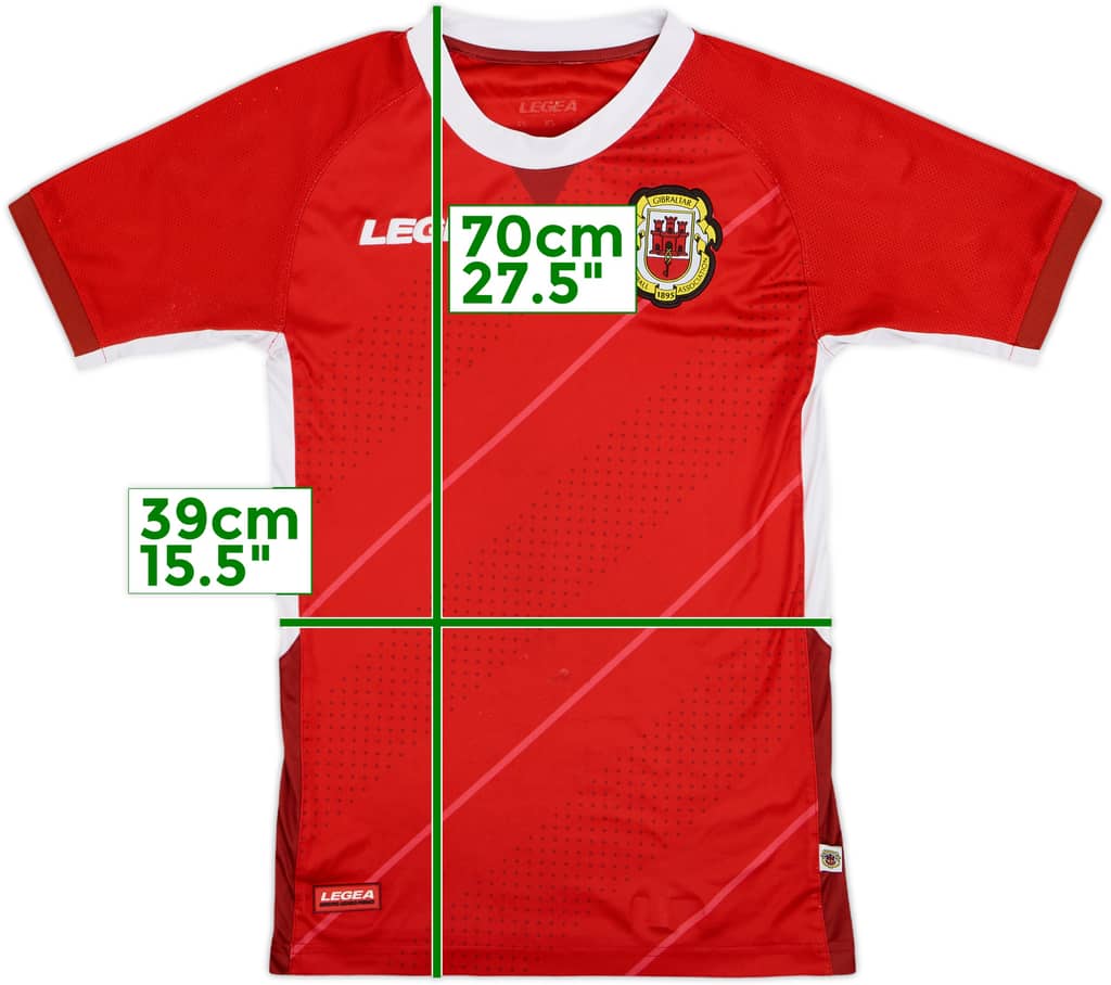 2018-19 Gibraltar Home Shirt - 7/10 - (XS)