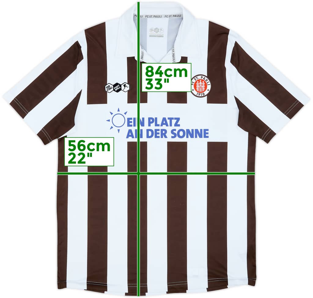 2011-12 St Pauli Home Shirt - 8/10 - (XL)