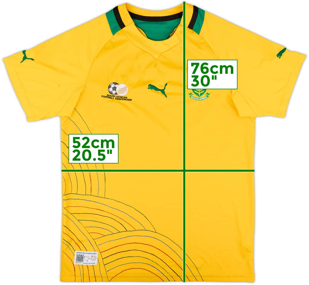 2012-13 South Africa Home Shirt - 9/10 - (L)