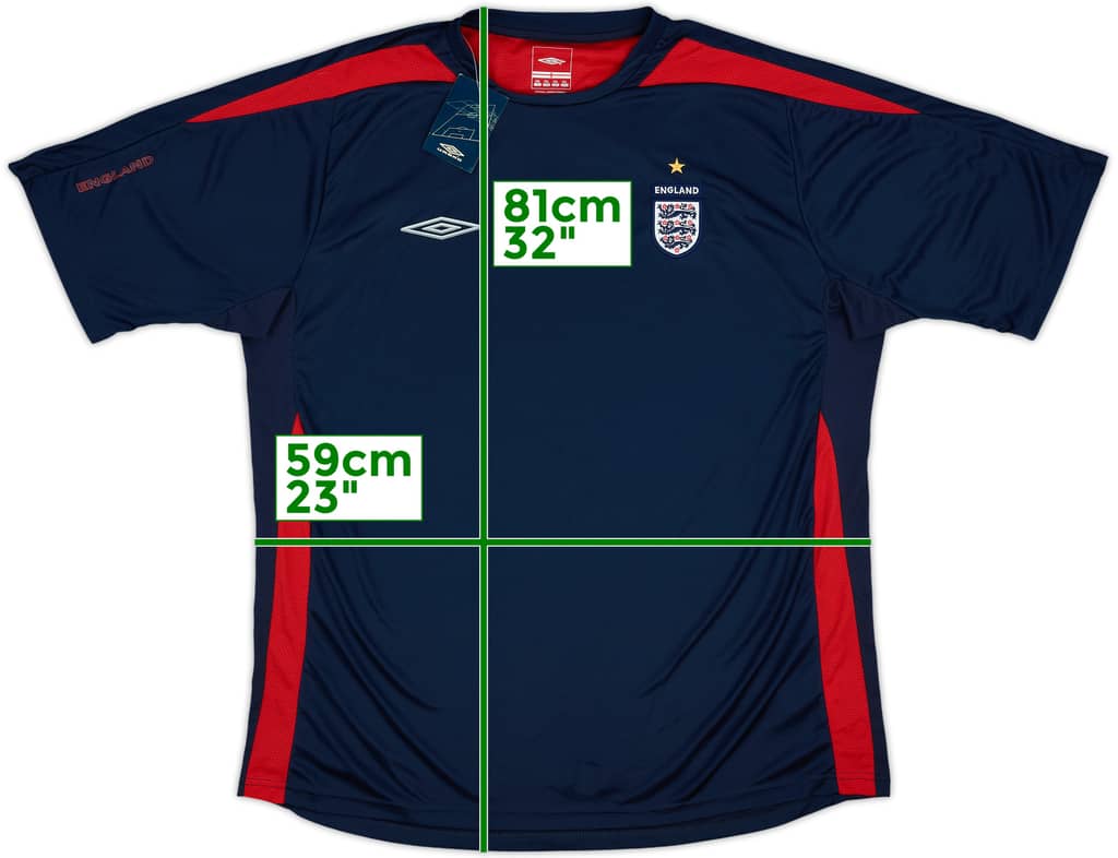 2004-05 England Umbro Training Shirt (XXL)