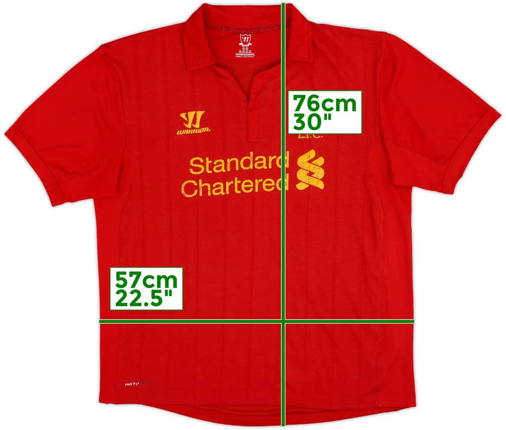 2012-13 Liverpool Home Shirt - 5/10 - (XL)