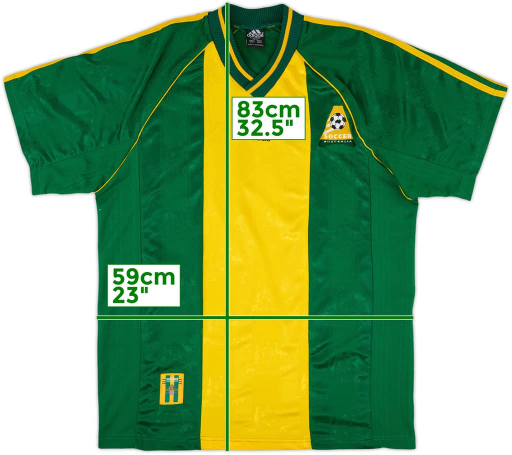 1999-01 Australia Home Shirt - 9/10 - (XL)