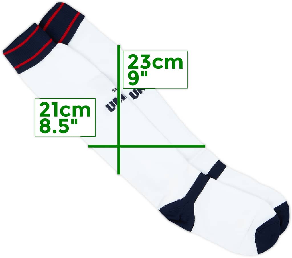 1998-00 England Home Socks (One Size)