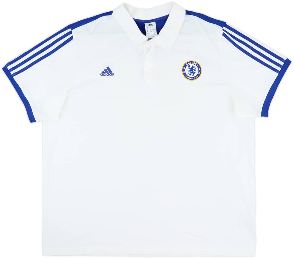 2012-13 Chelsea adidas Polo Shirt - 9/10 - (XXL)