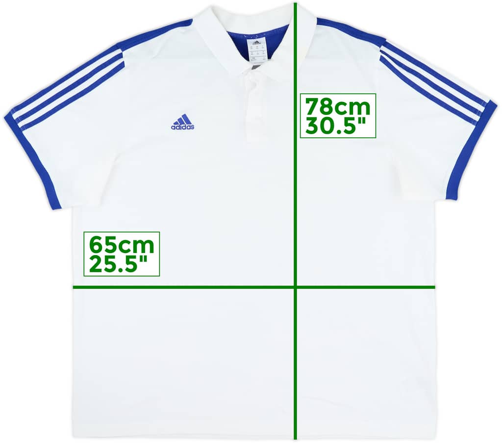 2012-13 Chelsea adidas Polo Shirt - 9/10 - (XXL)