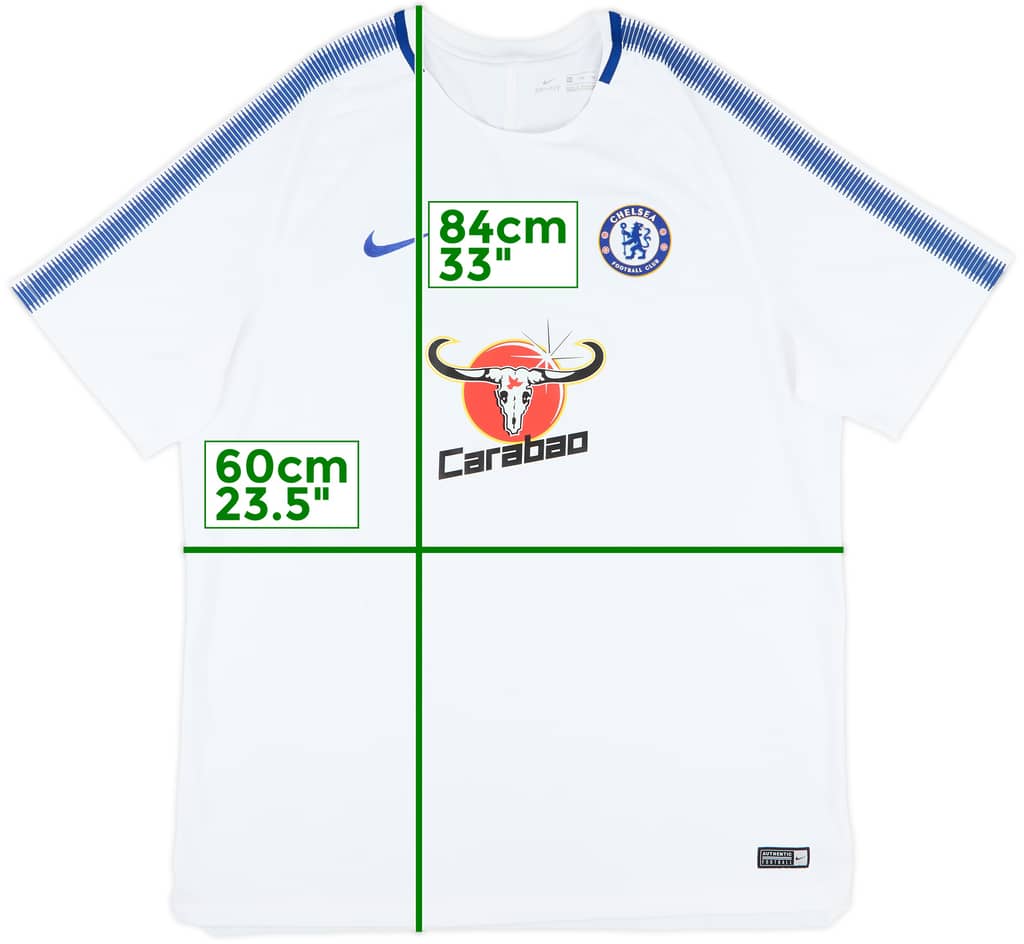 2017-18 Chelsea Nike Training Shirt - 9/10 - (XXL)