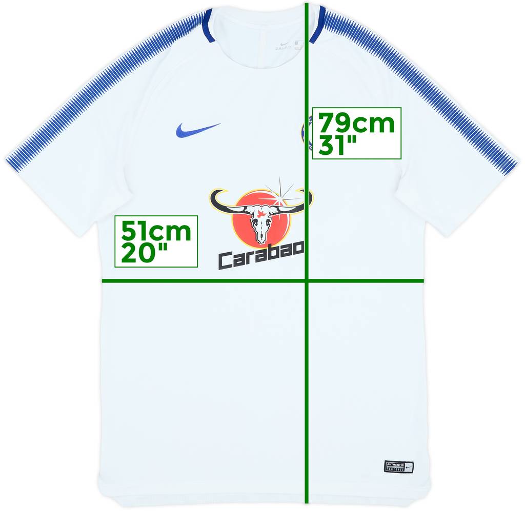2017-18 Chelsea Nike Training Shirt - 8/10 - (L)