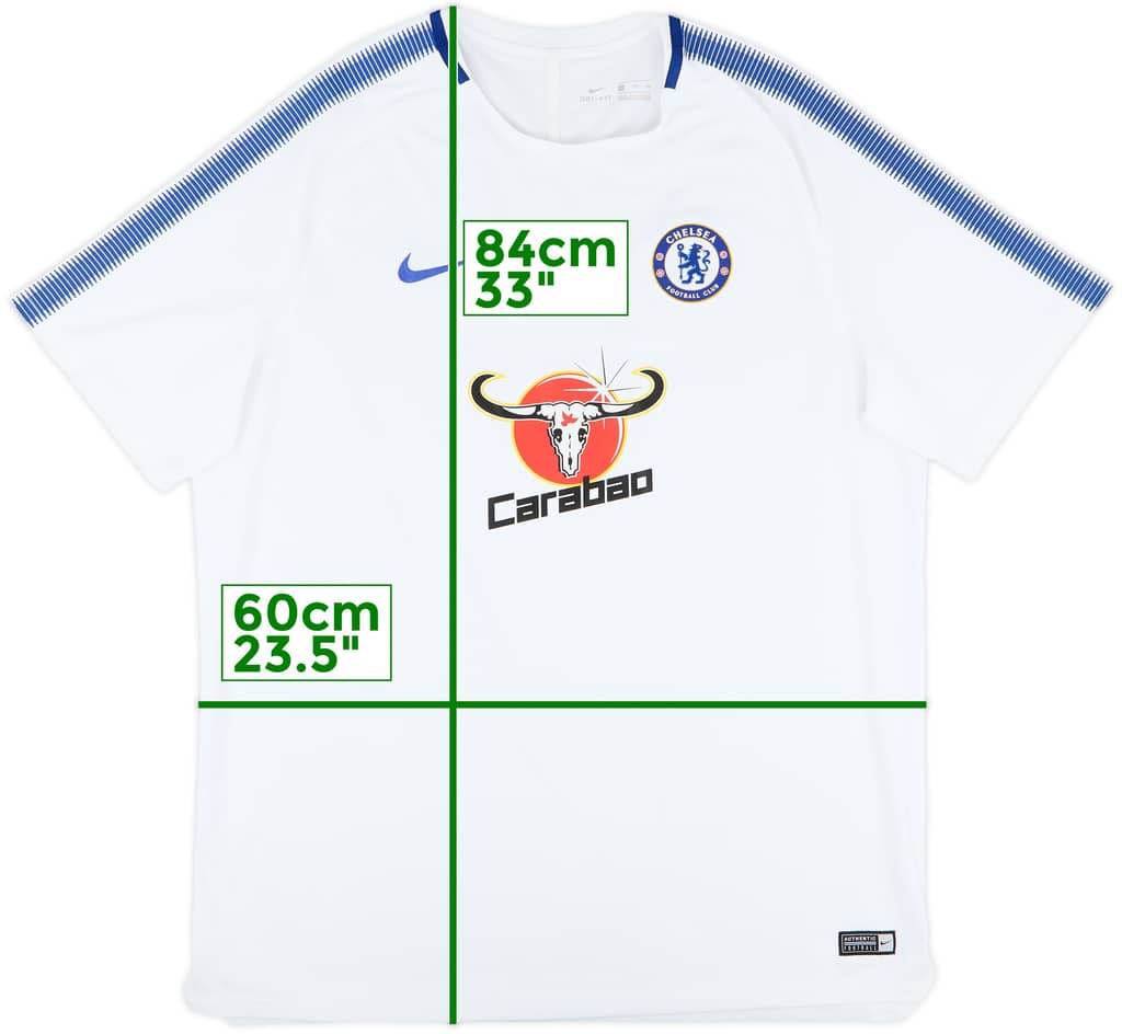 2017-18 Chelsea Nike Training Shirt - 9/10 - (XXL)
