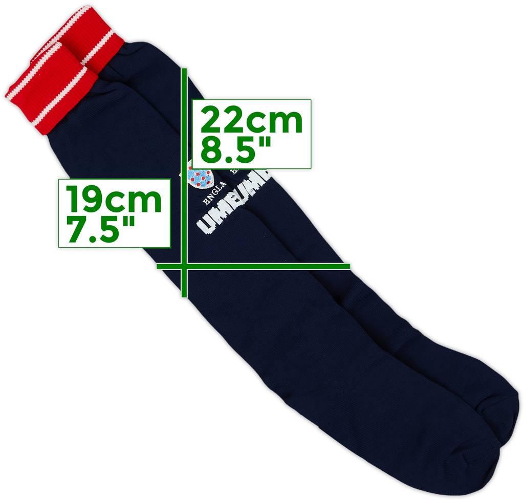 1998-00 England GK Socks (One Size)
