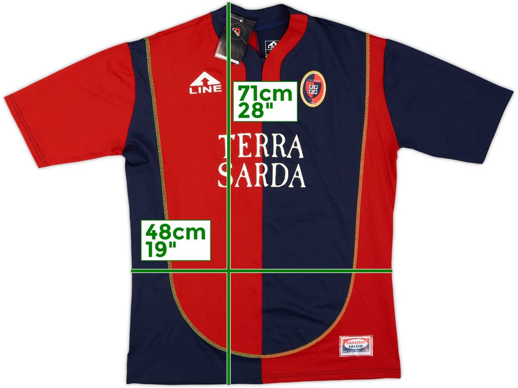 2004-05 Cagliari Home Shirt (XL)