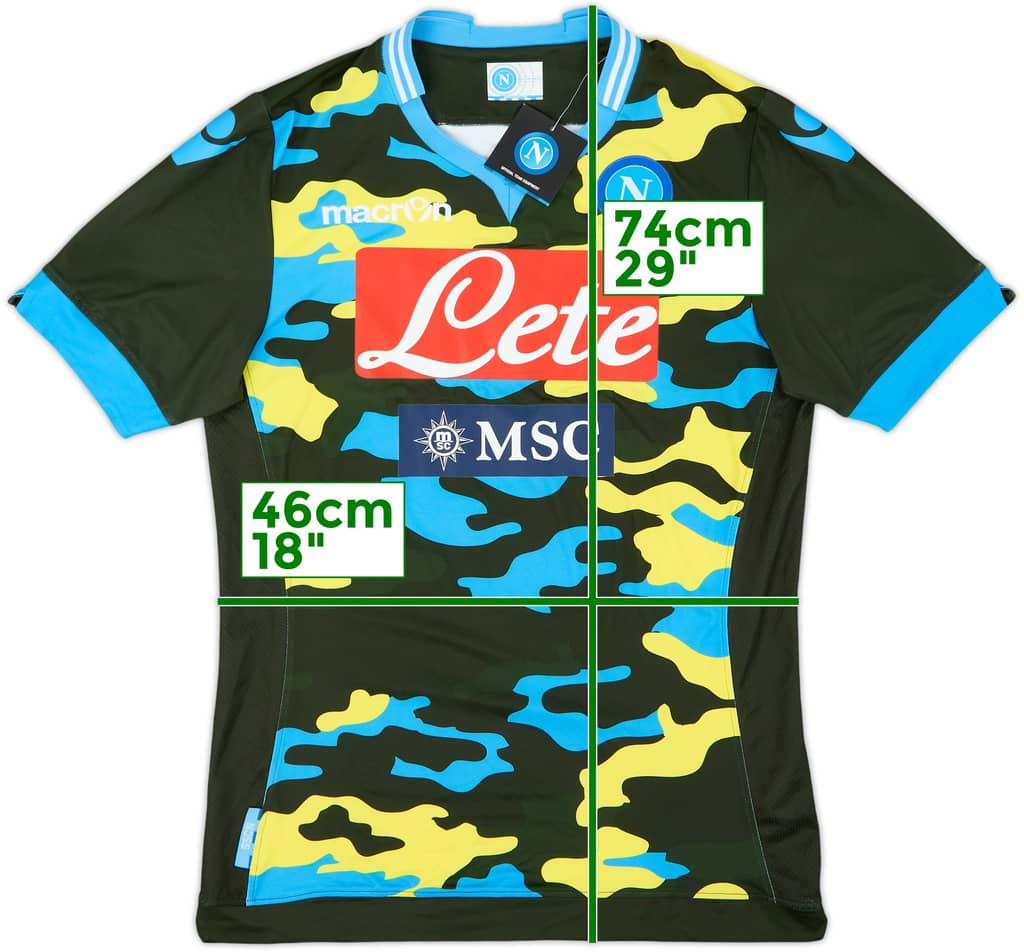 2013-14 Napoli Fourth Shirt (XL)