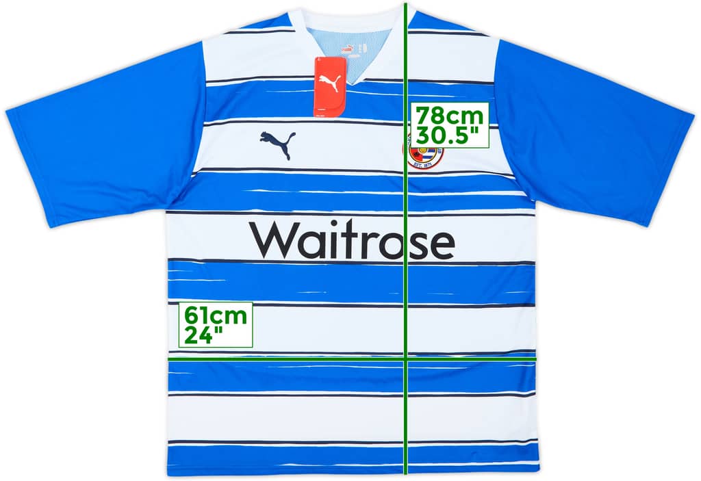 2010-11 Reading Home Shirt (XXL)