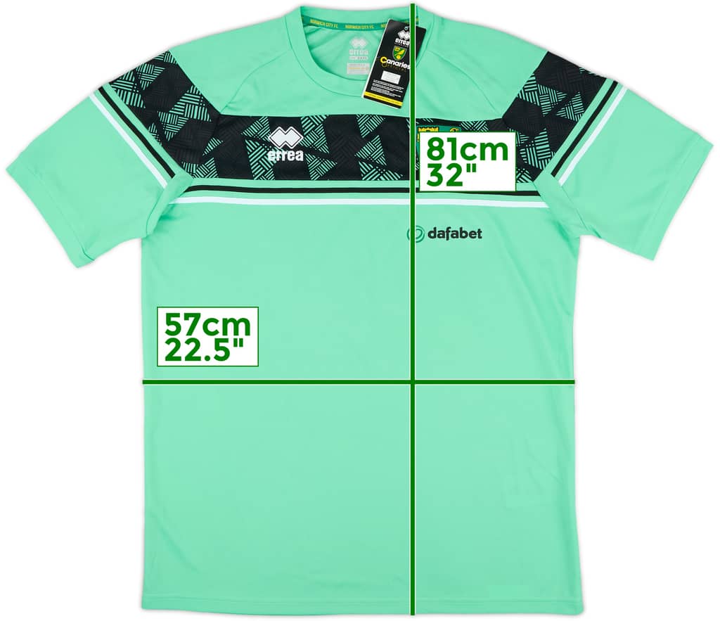 2020-21 Norwich Errea Training Shirt (3XL)