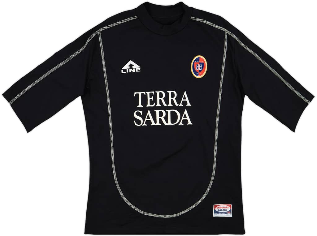 2003-04 Cagliari A-Line Training Shirt - 9/10 - (M)