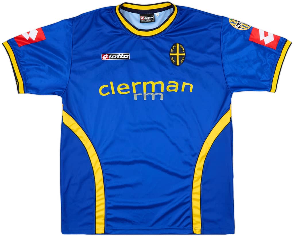 2002-03 Hellas Verona Home Shirt - 9/10 - (XL)