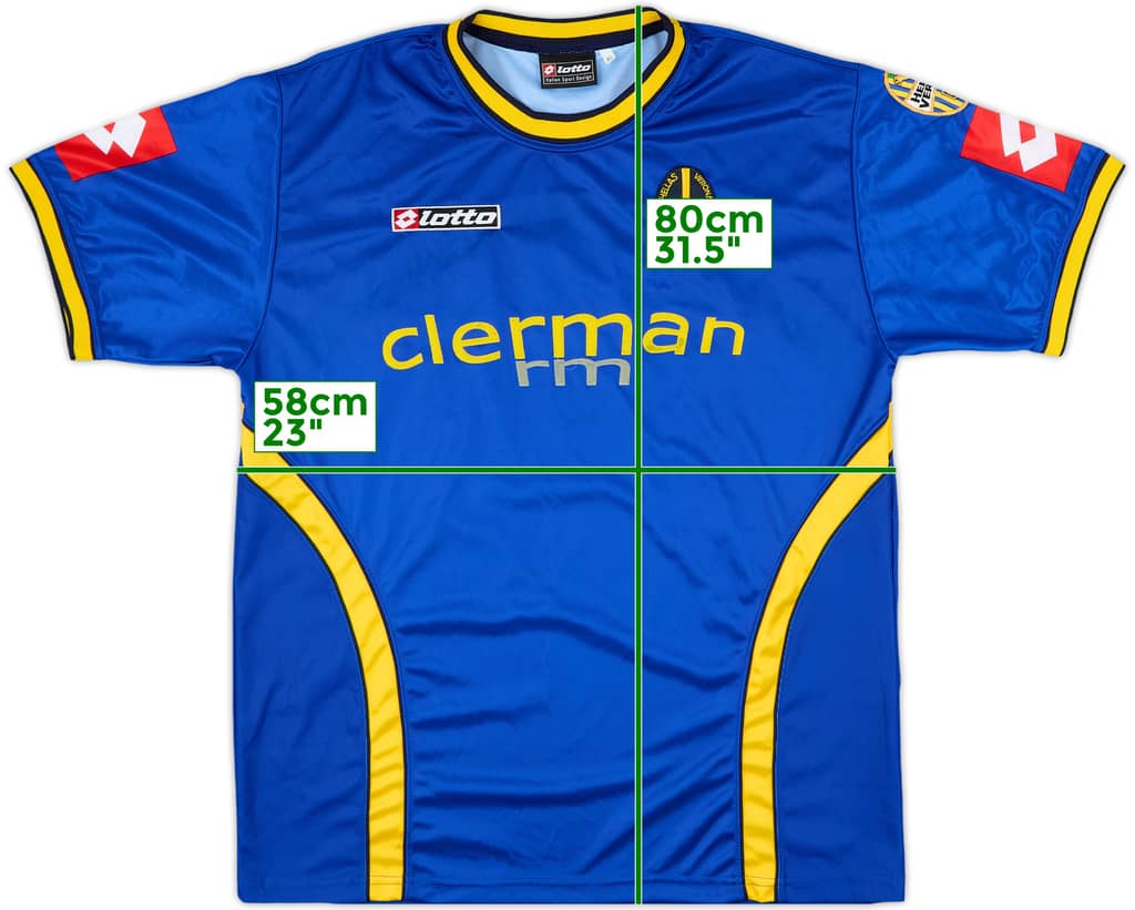 2002-03 Hellas Verona Home Shirt - 9/10 - (XL)