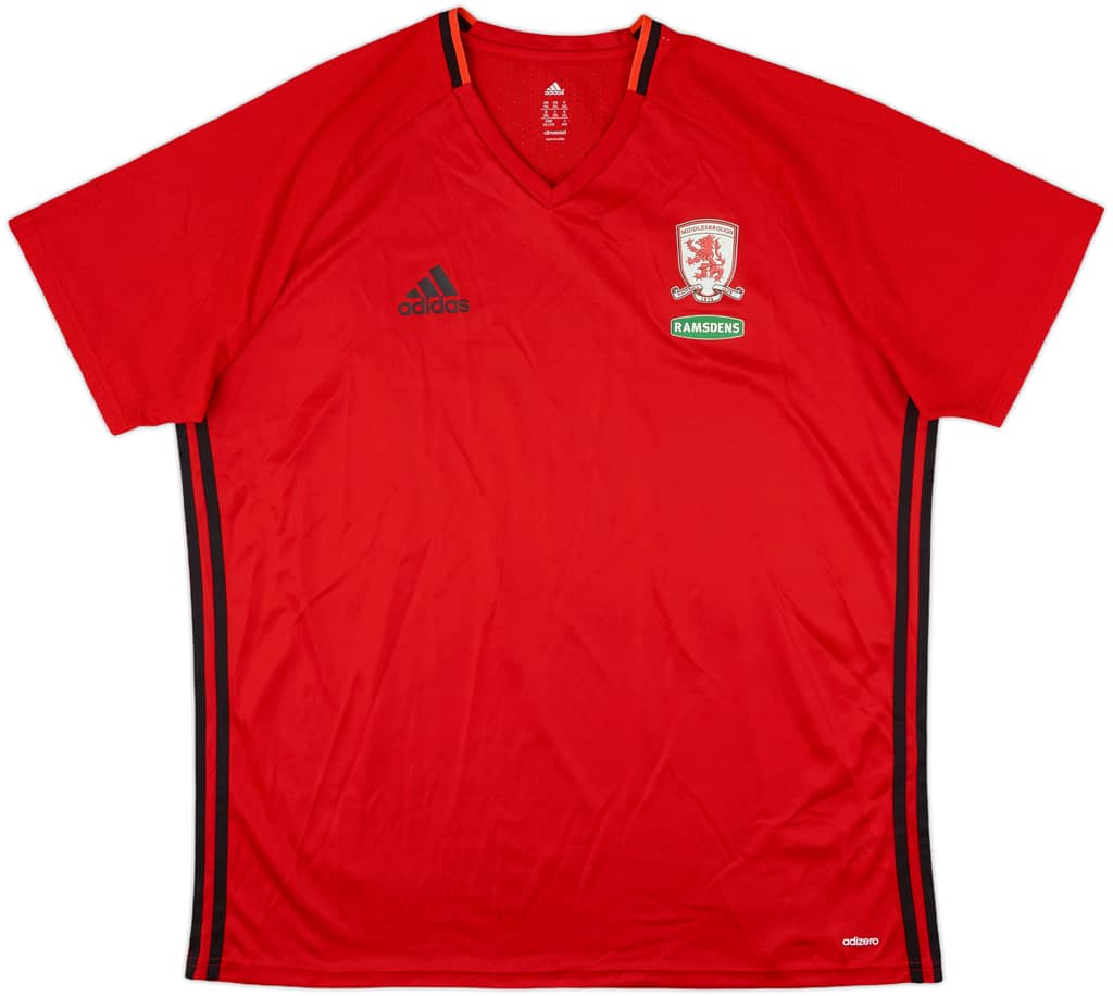 2016-17 Middlesbrough adidas Training Shirt - 10/10 - (XXL)
