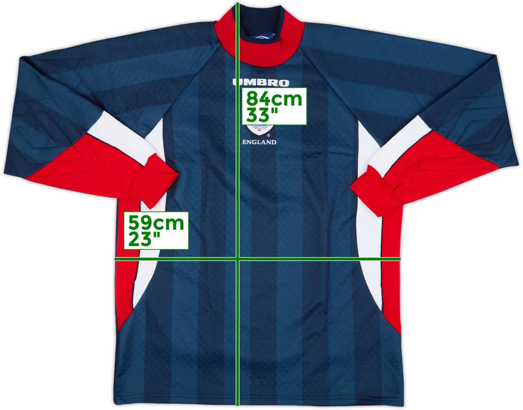 1998-99 England GK Shirt - 10/10 - (XL)