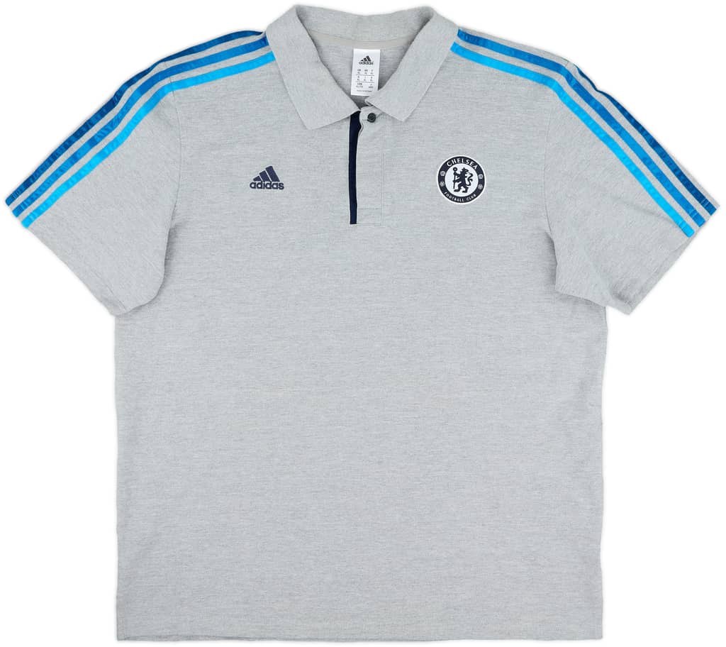 2012-13 Chelsea adidas Polo Shirt - 9/10 - (XL)
