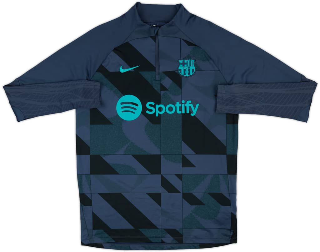 2023-24 Barcelona Nike 1/4 Zip Drill Top - 8/10 - (M)