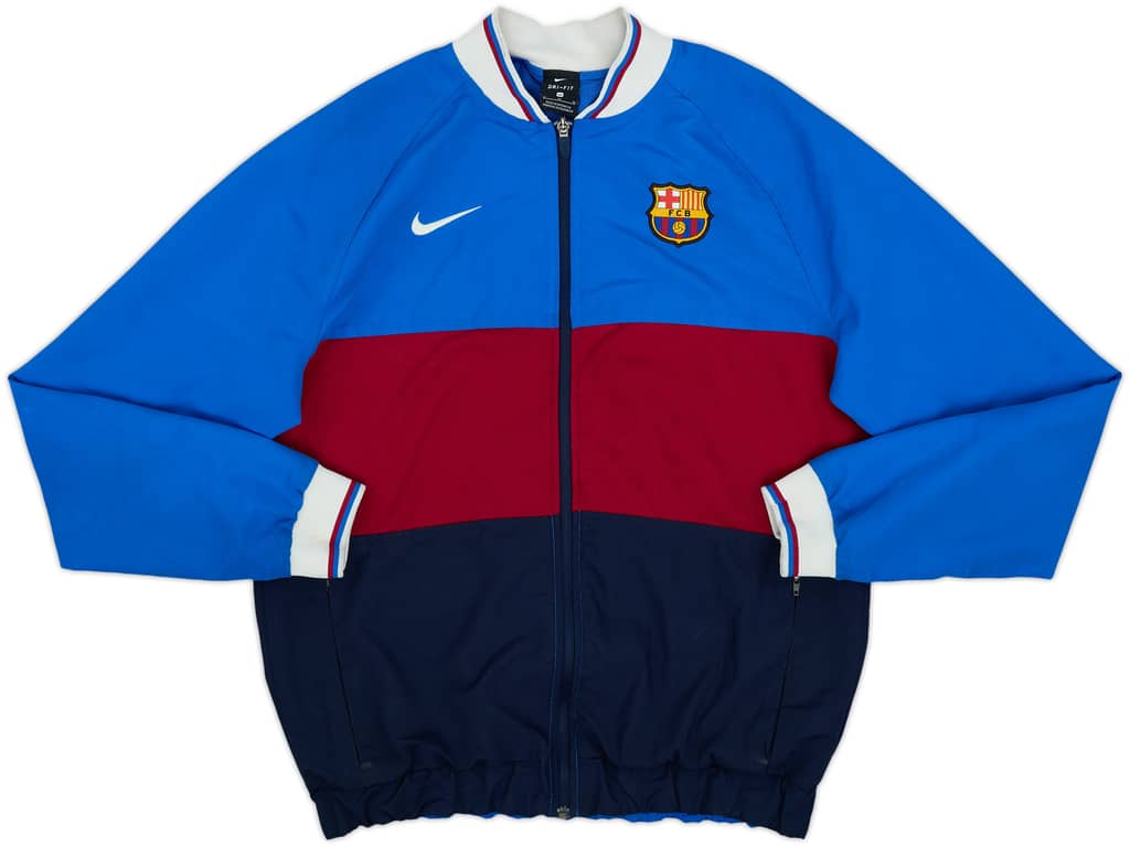 2021-22 Barcelona Nike Track Jacket - 8/10 - (M)