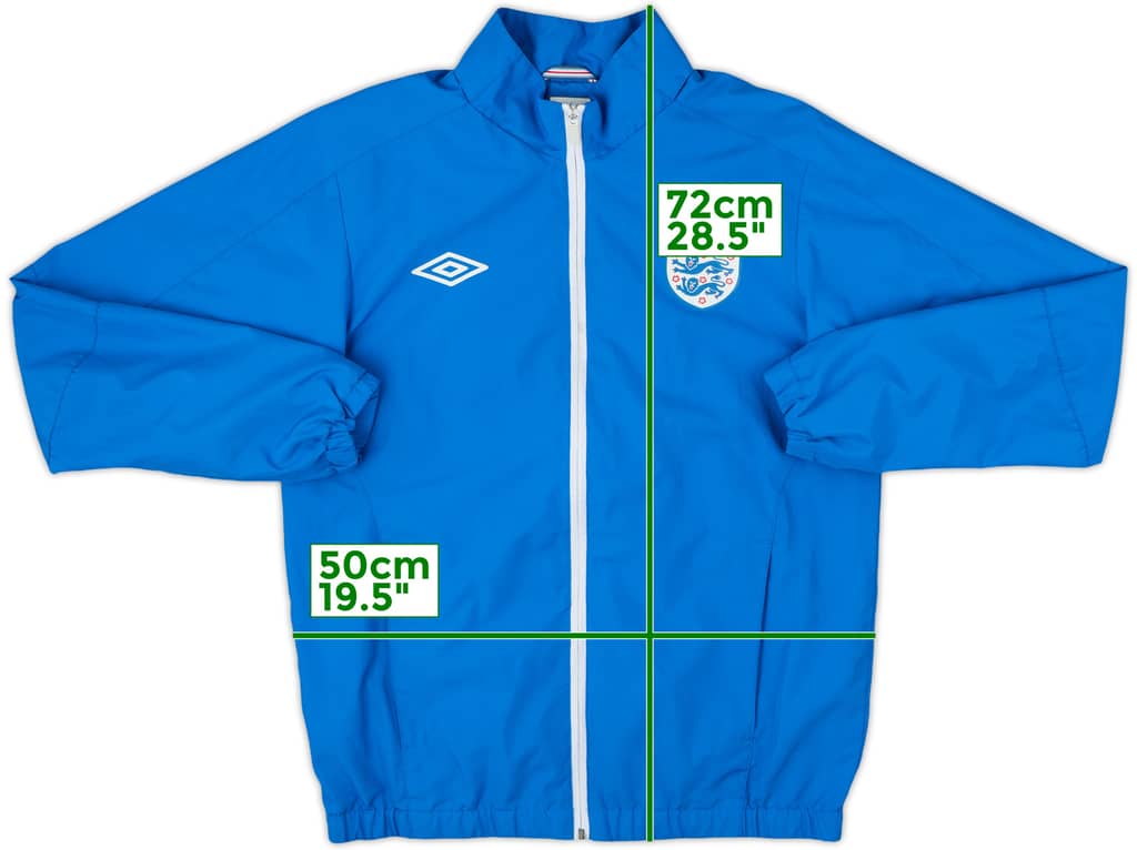 2010-11 England Umbro Track Jacket - 8/10 - (S)