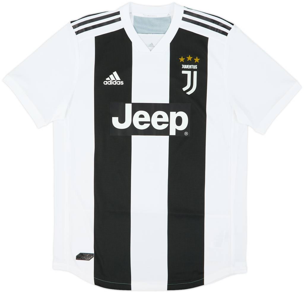 2018-19 Juventus Authentic Home Shirt Ronaldo #7 - 10/10 - (L)