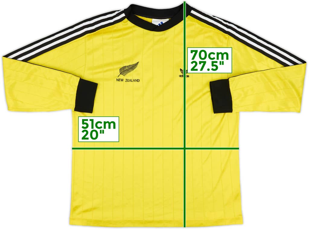 1990s adidas Template L/S Shirt (New Zealand) - 8/10 - (L)