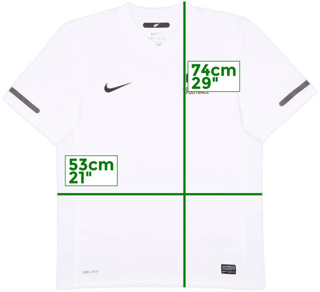 2010-12 New Zealand Home Shirt - 10/10 - (M)