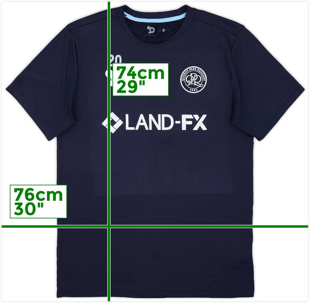2016-17 QPR Dryworld Player Issue Training Shirt #20 #20 - 7/10 - (M)