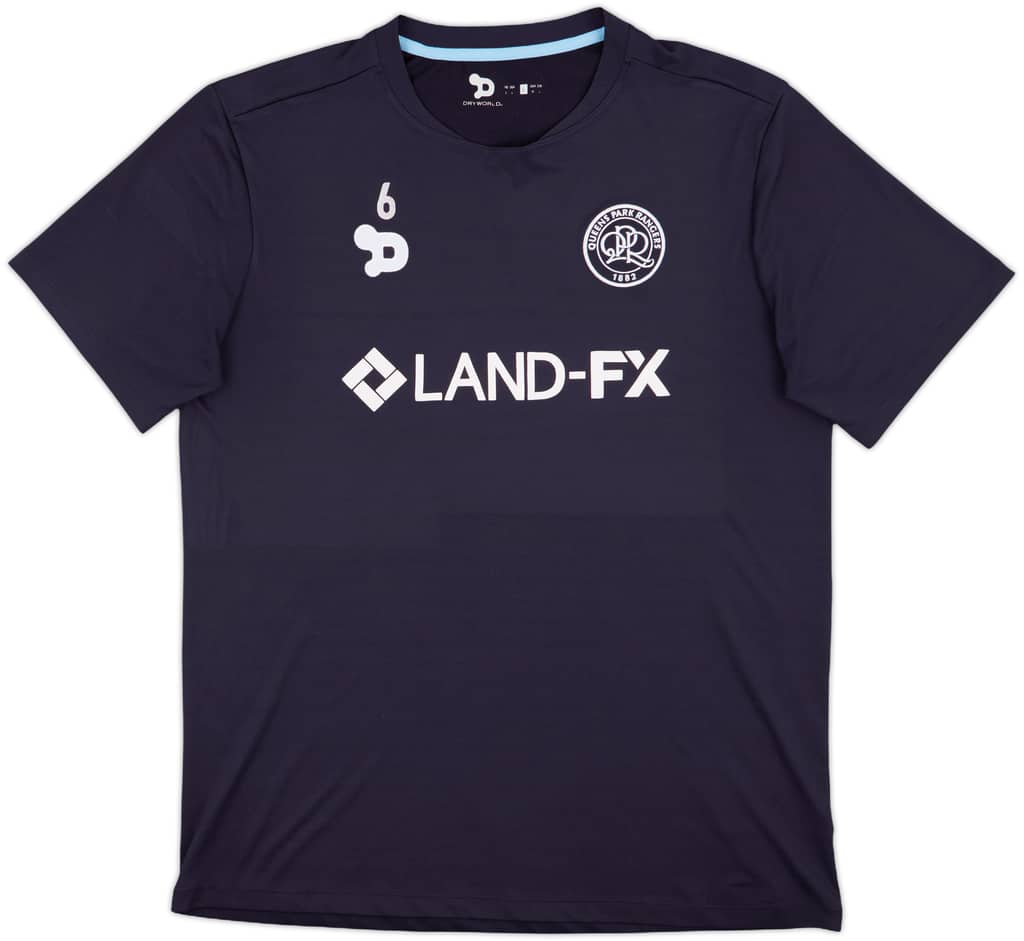 2016-17 QPR Dryworld Player Issue Training Shirt #6 #6 - 8/10 - (L)
