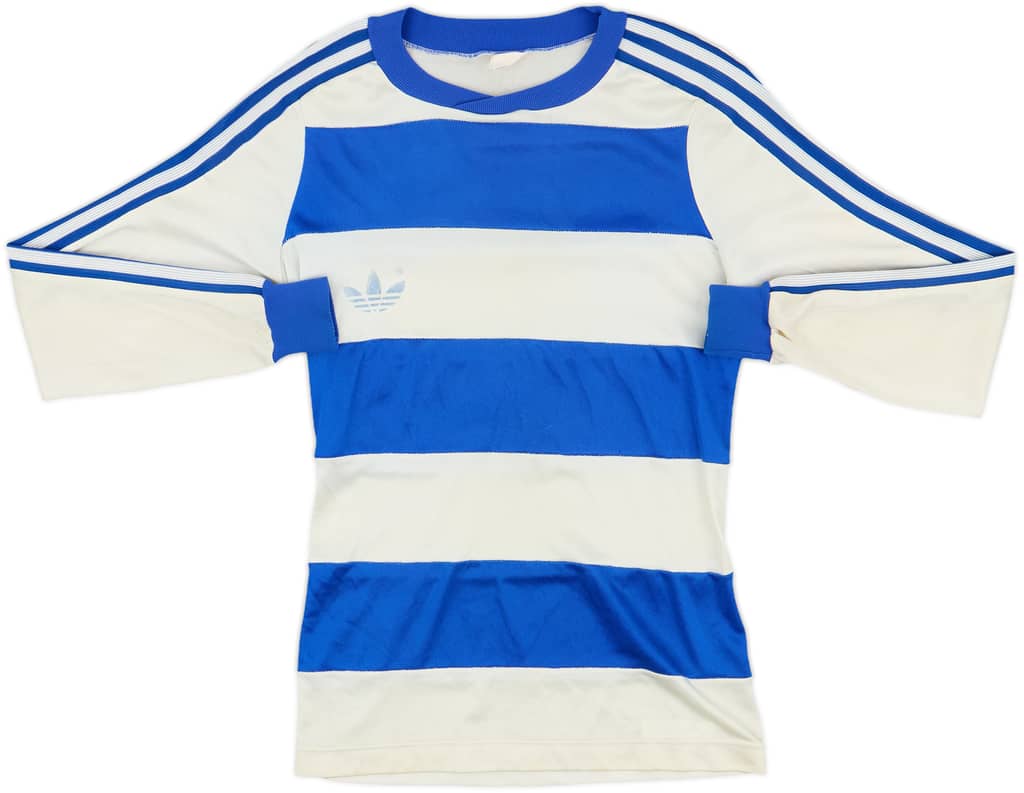 1977-78 QPR Home L/S Shirt - 7/10 - (M.Boys)