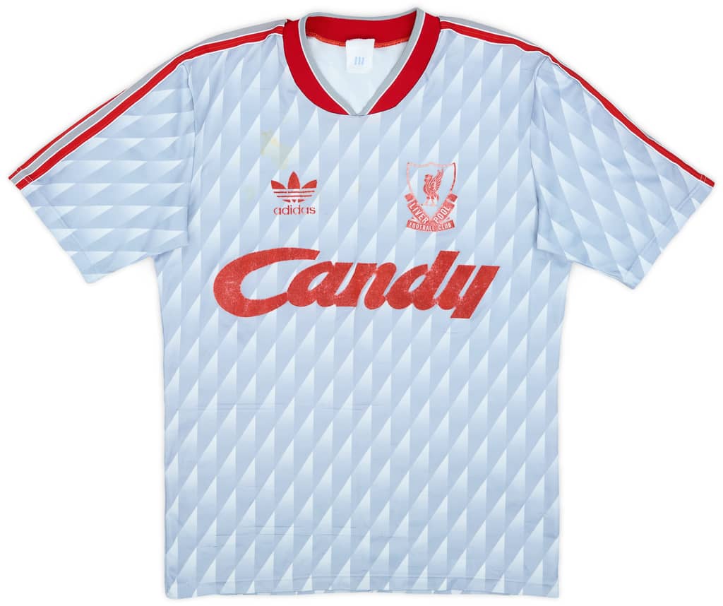 1989-91 Liverpool Away Shirt - 5/10 - (M)